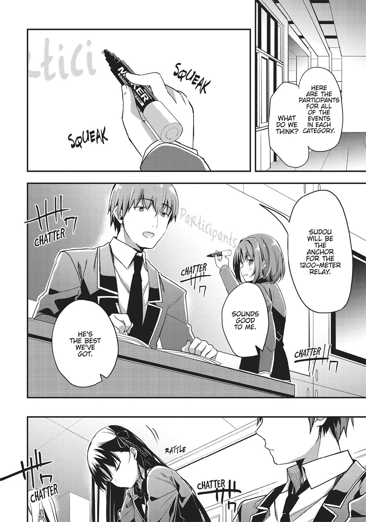 Read Classroom of the Elite Manga Online