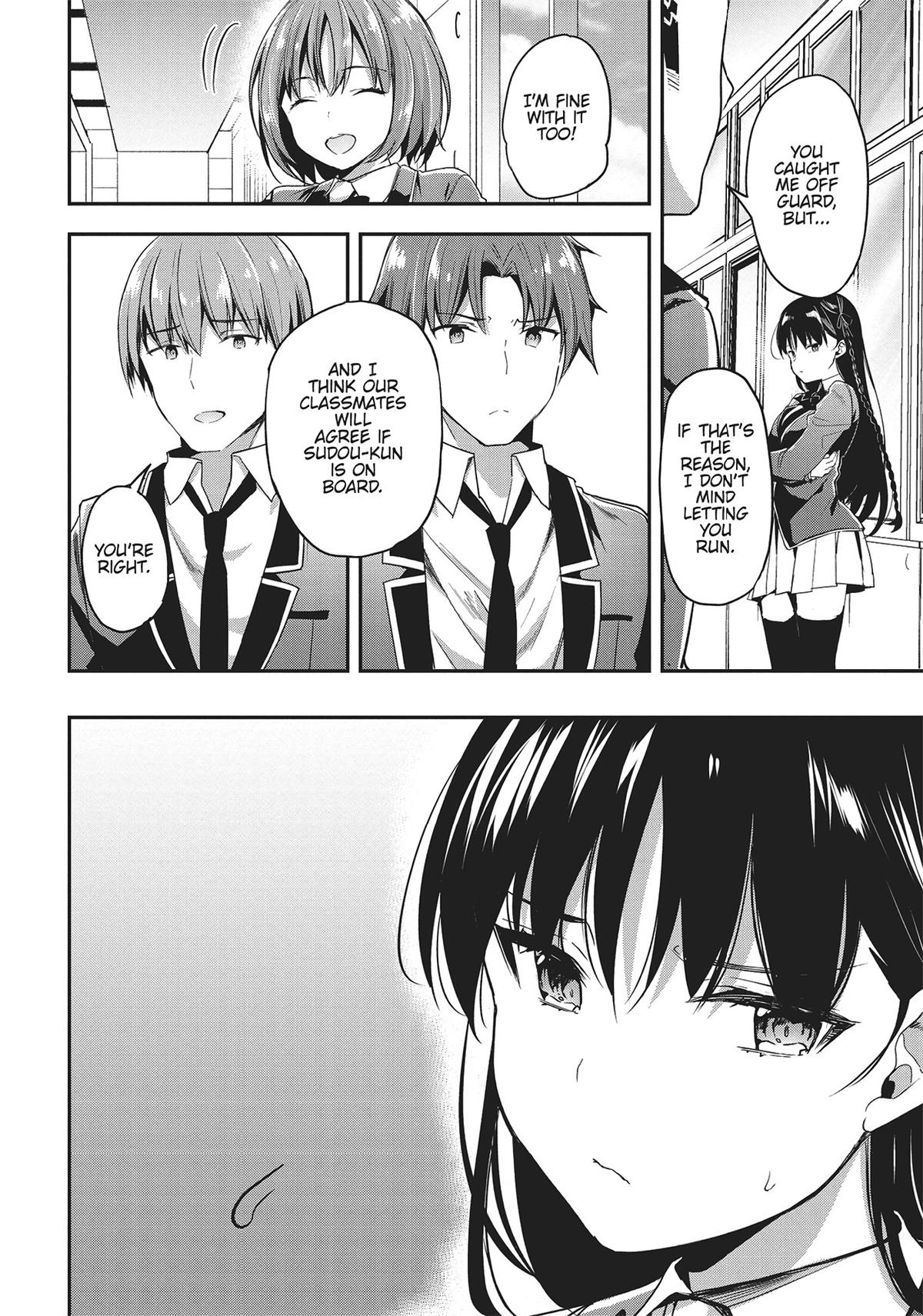 Read Classroom of the Elite Manga Online