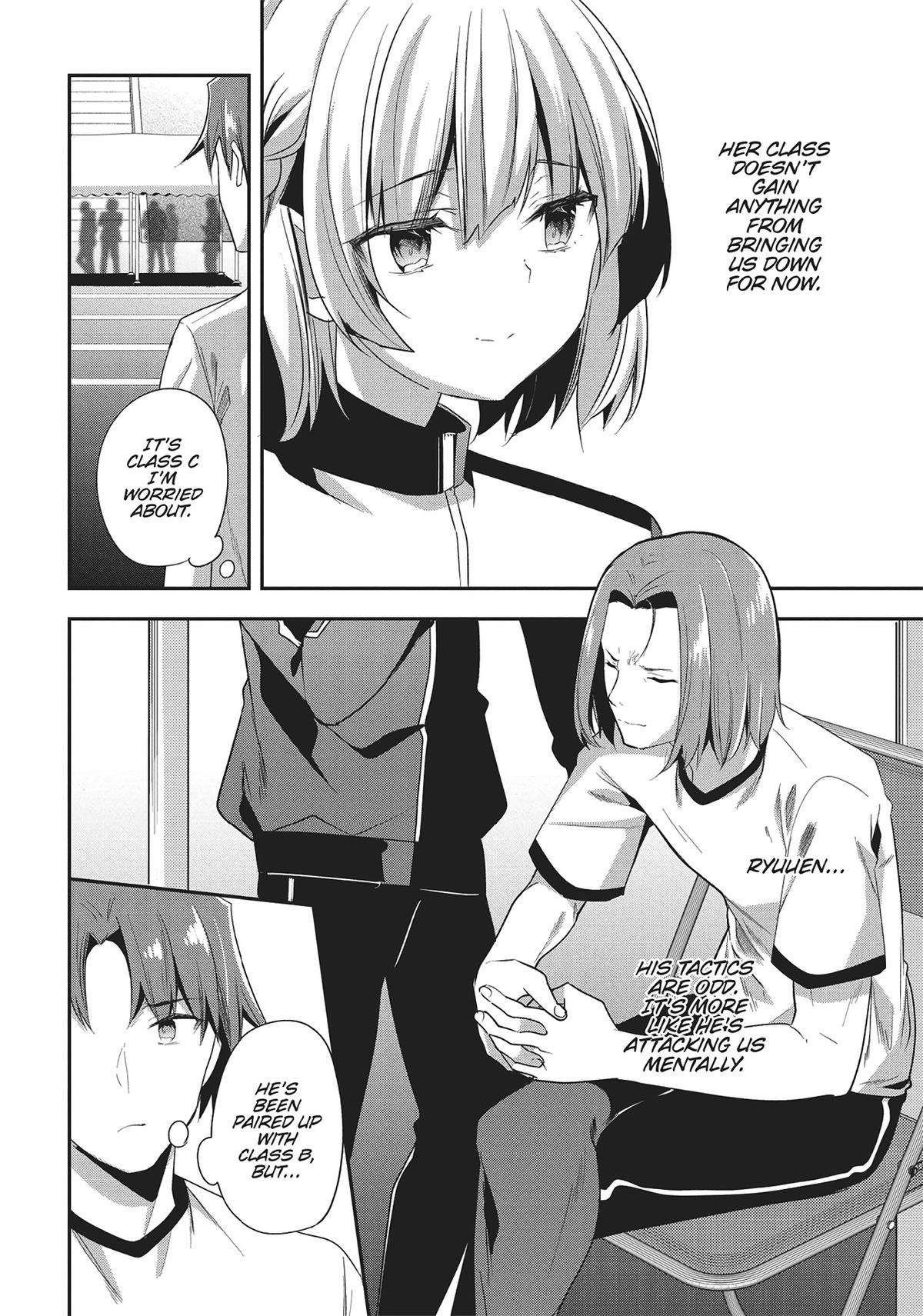 Read Classroom of the Elite Manga Online