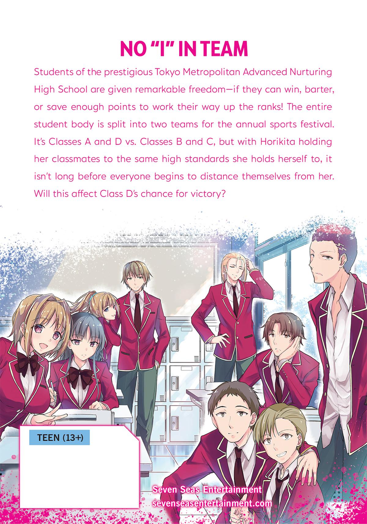Read Classroom of the Elite Manga Online