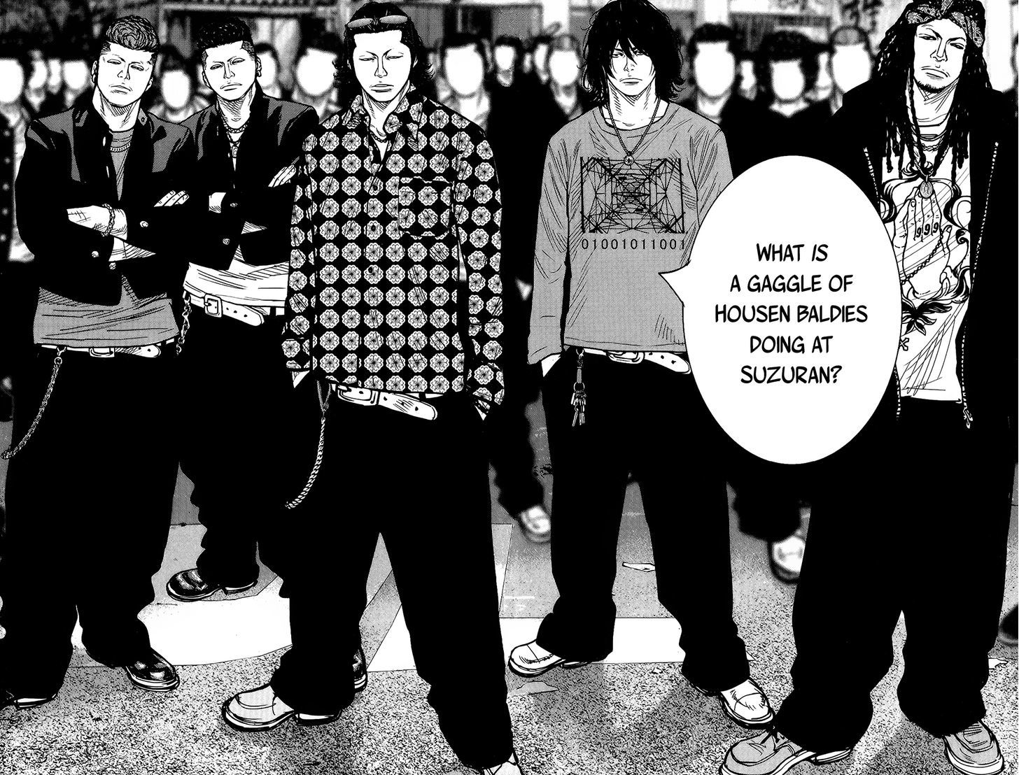 Read Crows Zero II - Suzuran x Houen Manga Online