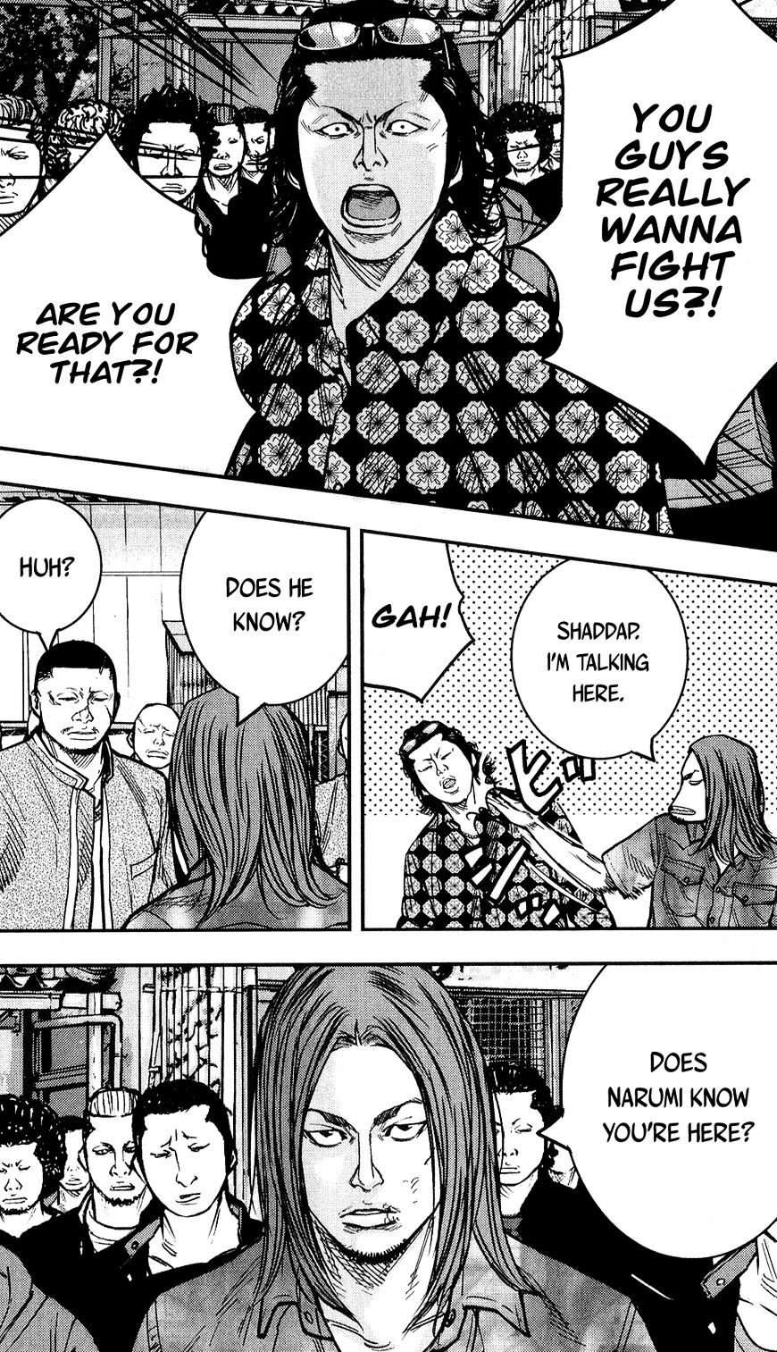 Read Crows Zero II - Suzuran x Houen Manga Online