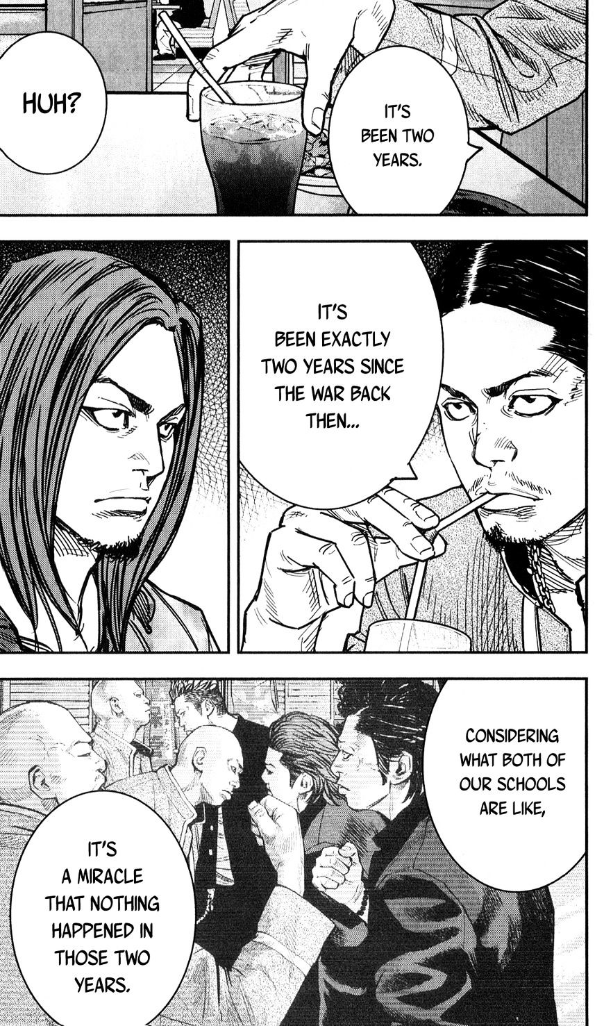 Read Crows Zero II - Suzuran x Houen Manga Online
