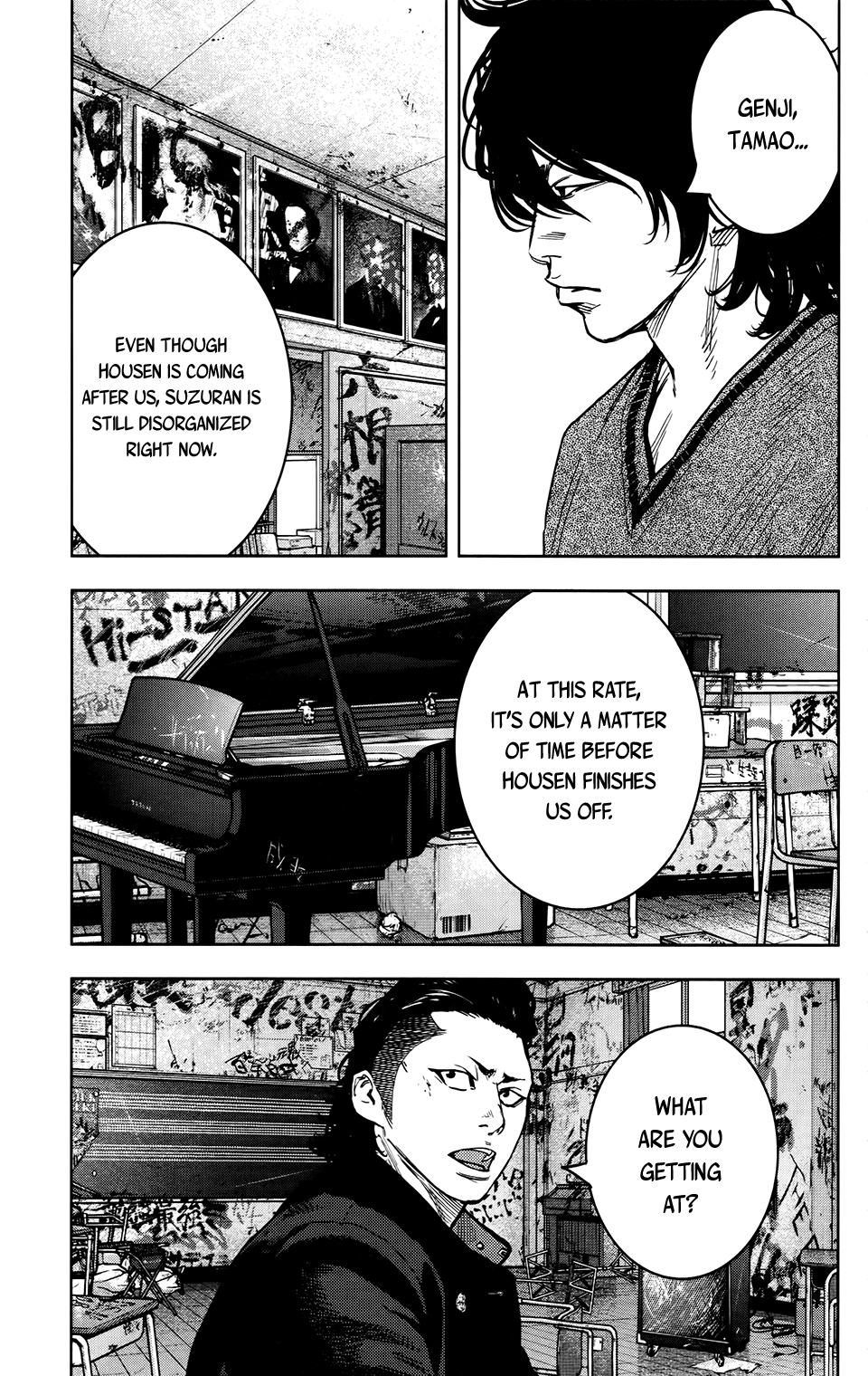 Read Crows Zero II - Suzuran x Houen Manga Online