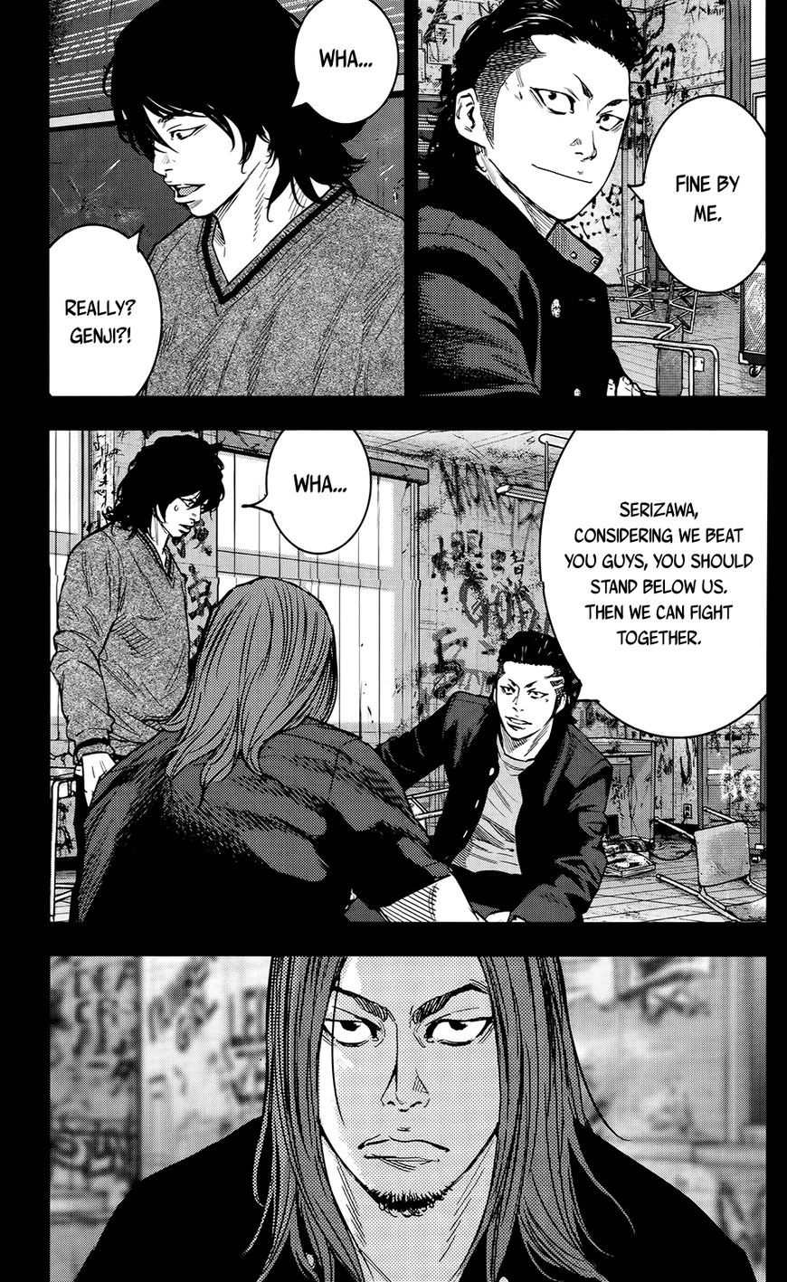 Read Crows Zero II - Suzuran x Houen Manga Online