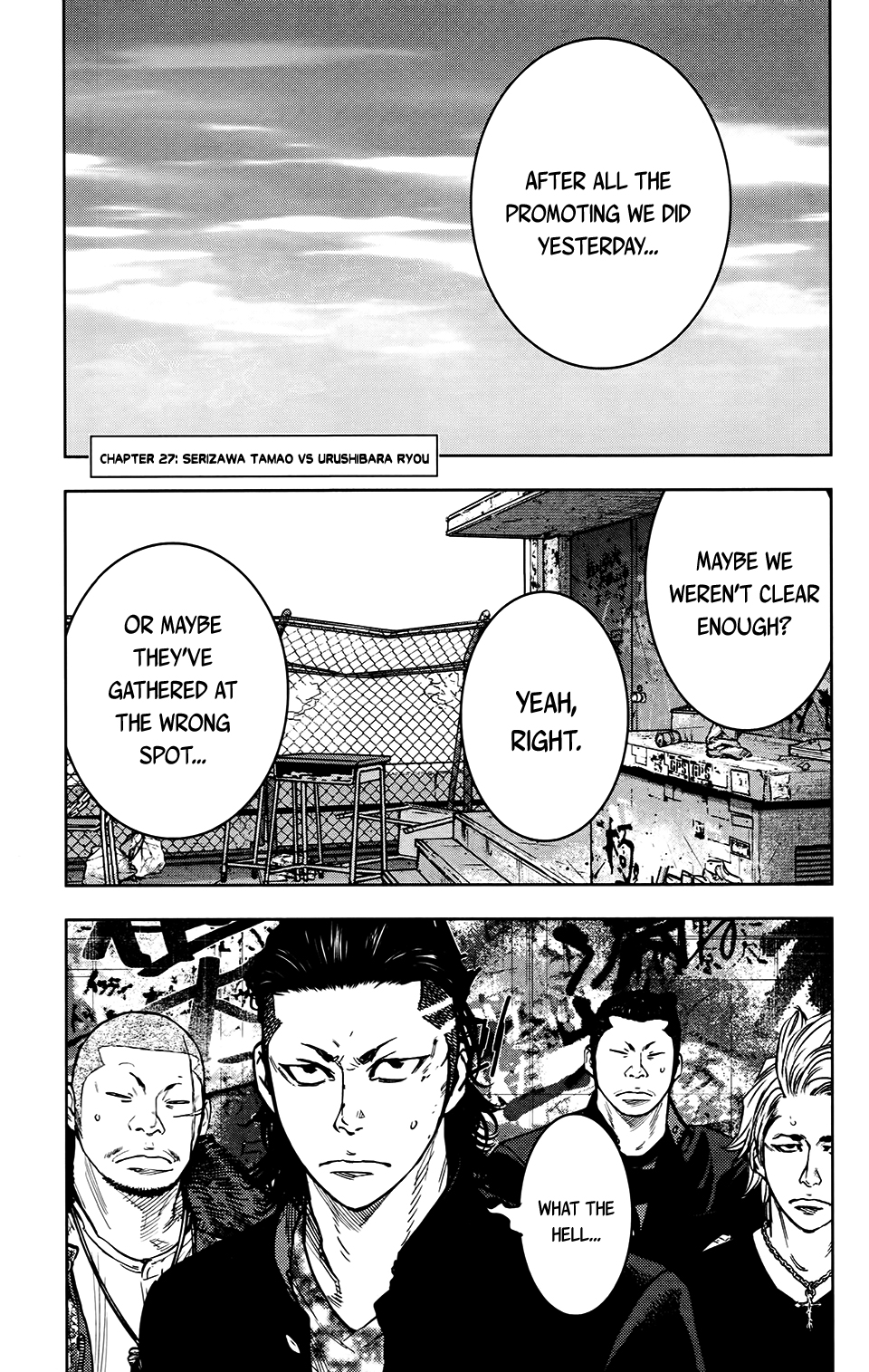 Read Crows Zero II - Suzuran x Houen Manga Online