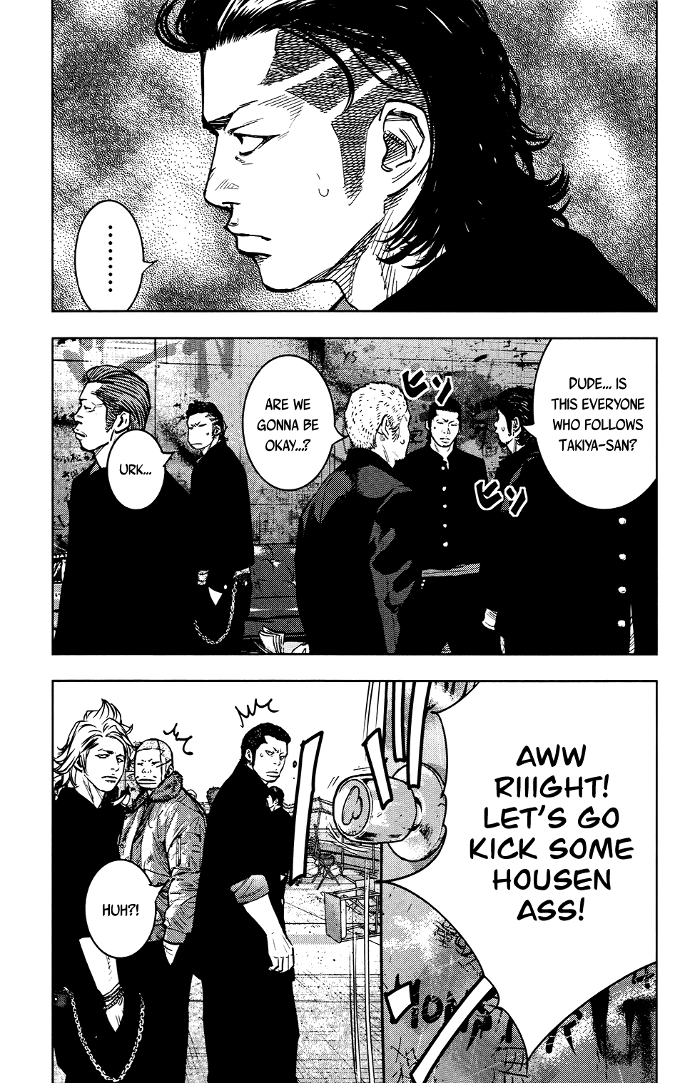Read Crows Zero II - Suzuran x Houen Manga Online
