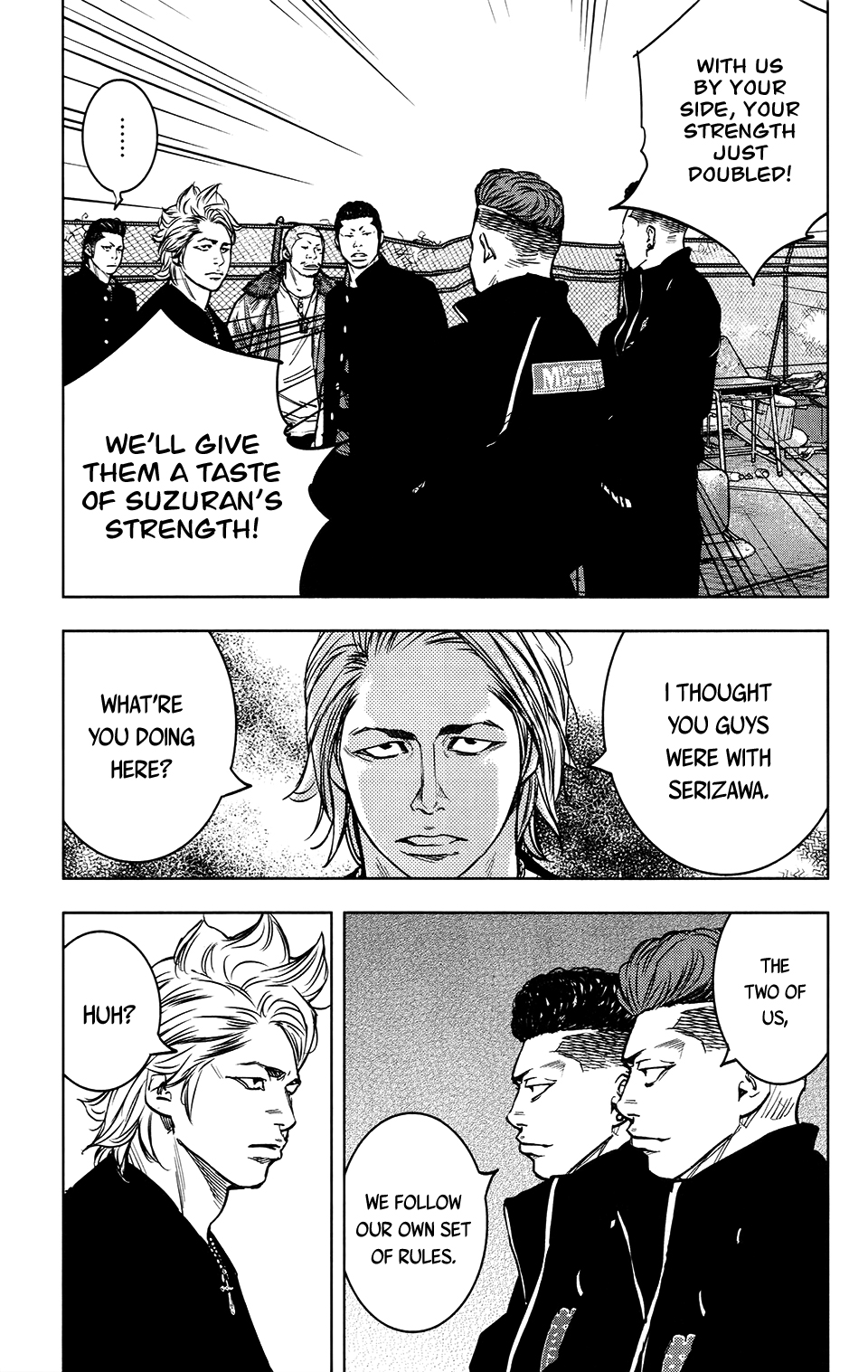 Read Crows Zero II - Suzuran x Houen Manga Online