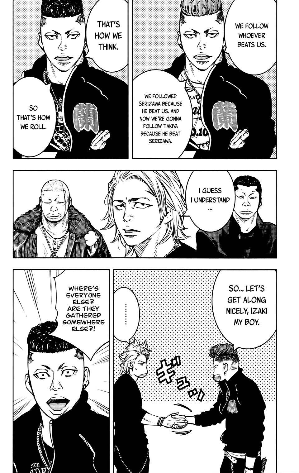 Read Crows Zero II - Suzuran x Houen Manga Online