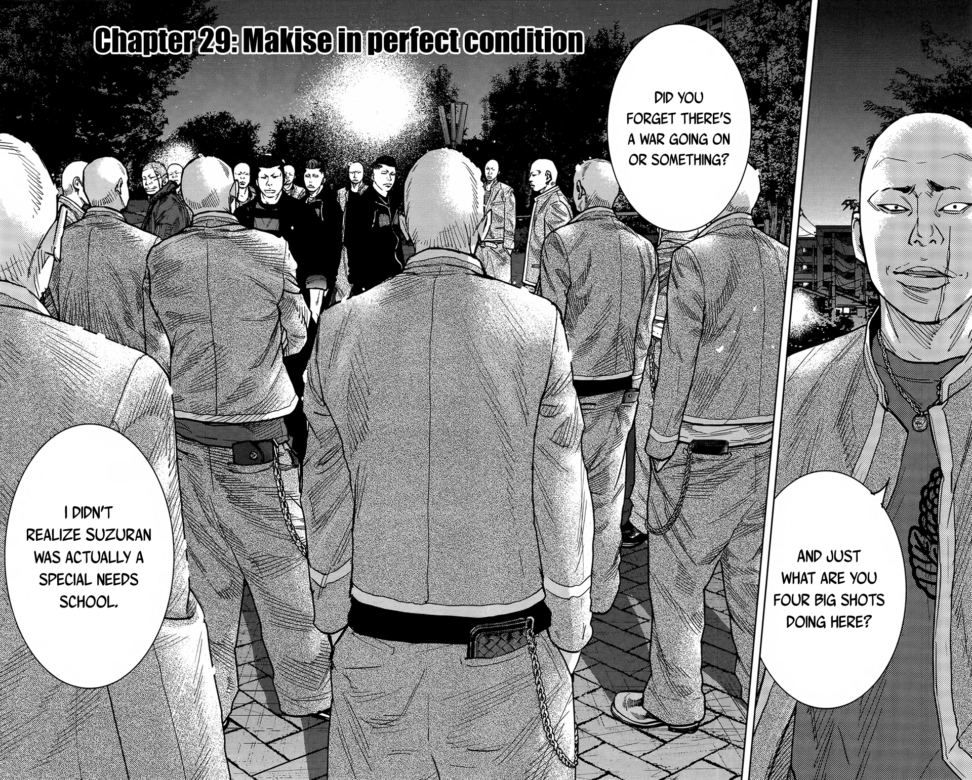Read Crows Zero II - Suzuran x Houen Manga Online