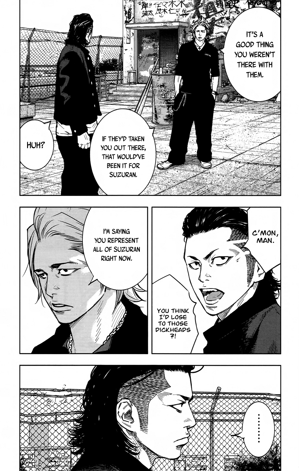 Read Crows Zero II - Suzuran x Houen Manga Online