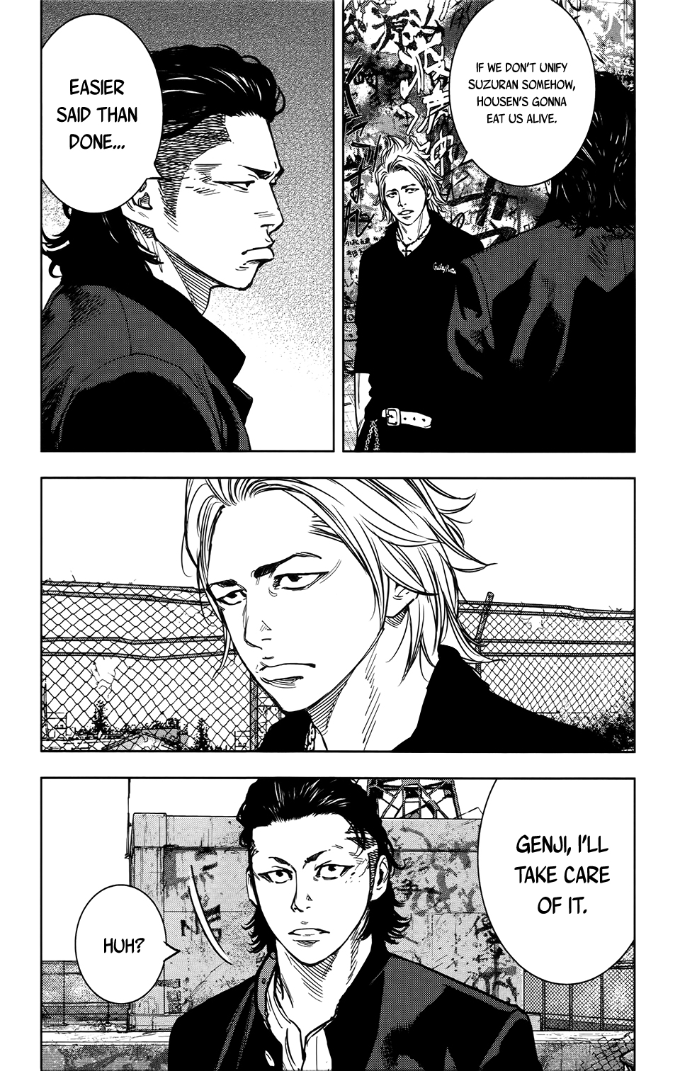Read Crows Zero II - Suzuran x Houen Manga Online