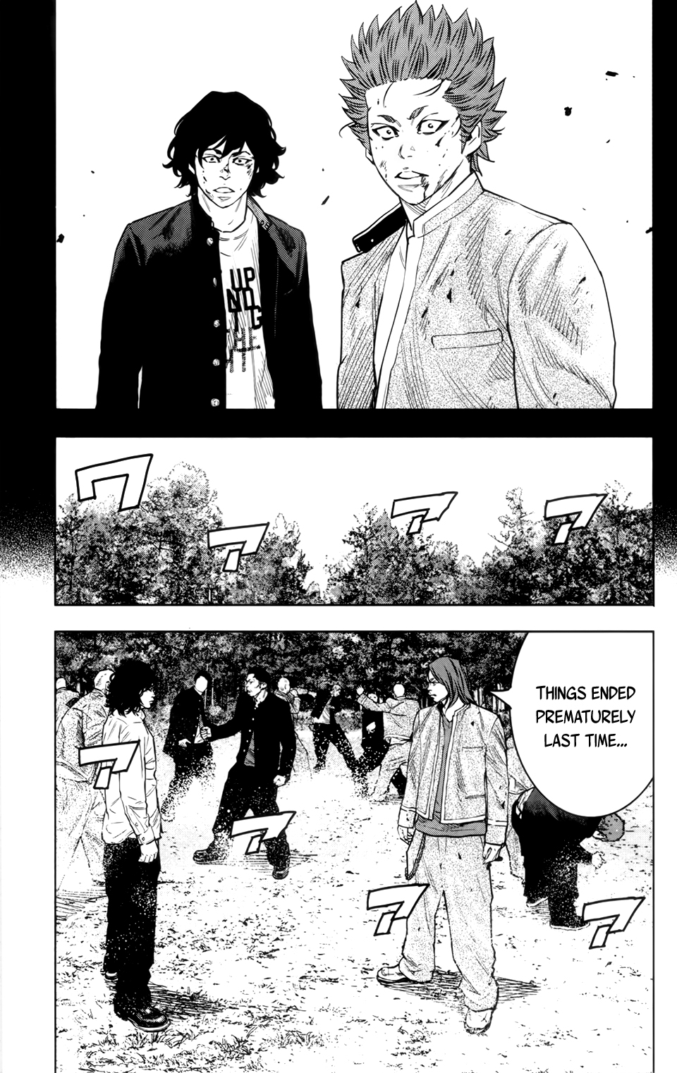 Read Crows Zero II - Suzuran x Houen Manga Online