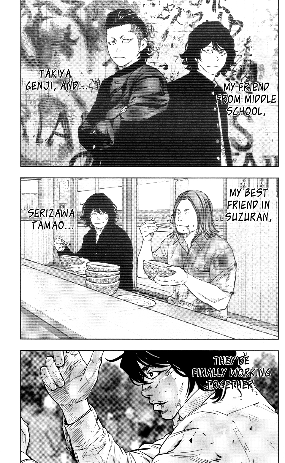 Read Crows Zero II - Suzuran x Houen Manga Online
