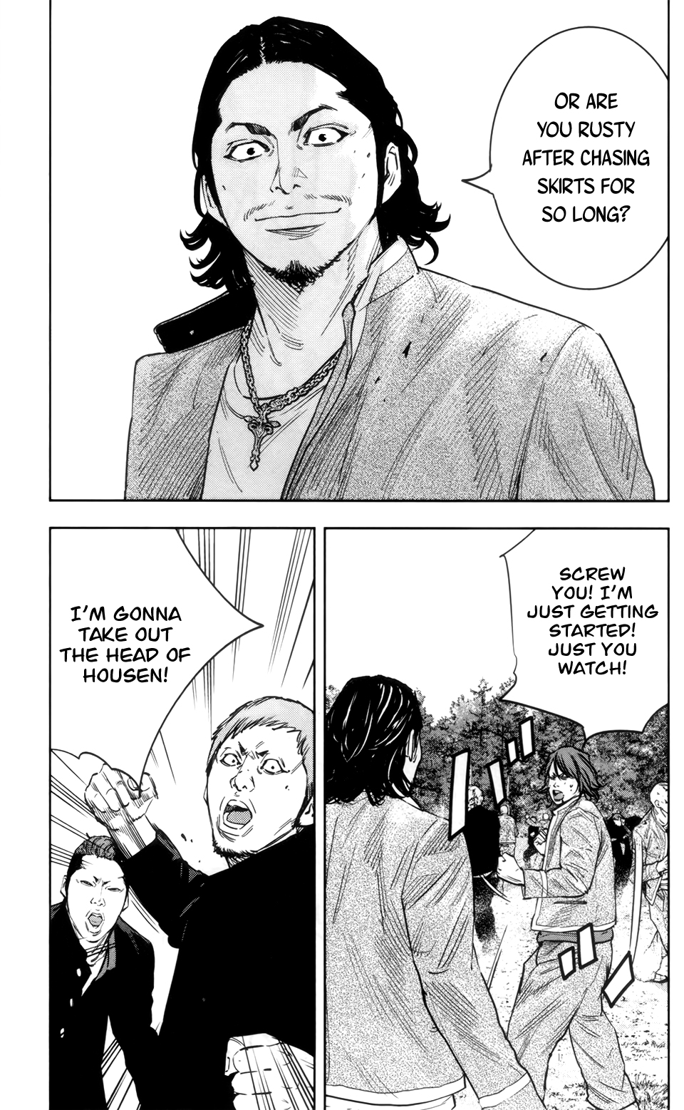 Read Crows Zero II - Suzuran x Houen Manga Online