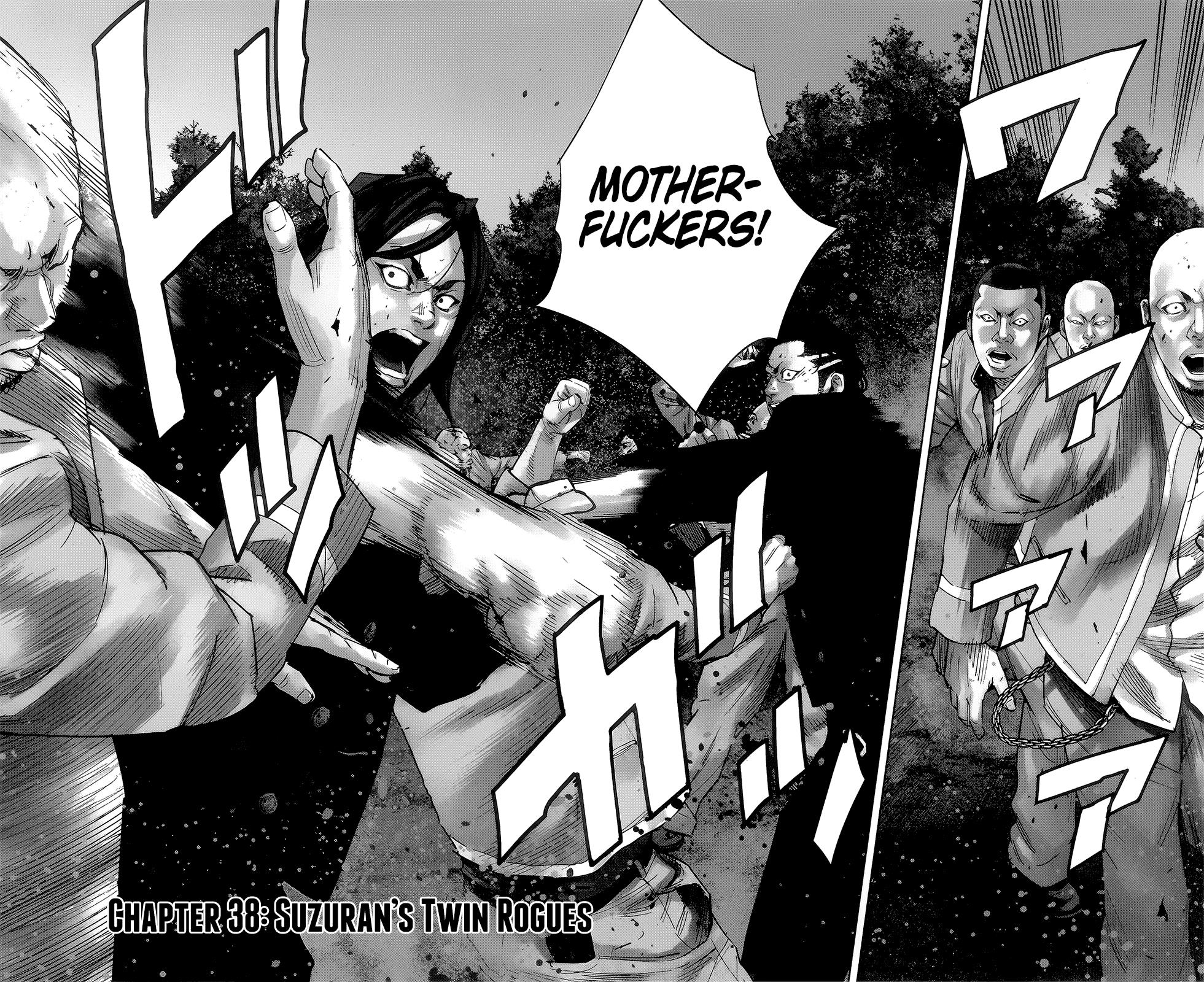 Read Crows Zero II - Suzuran x Houen Manga Online