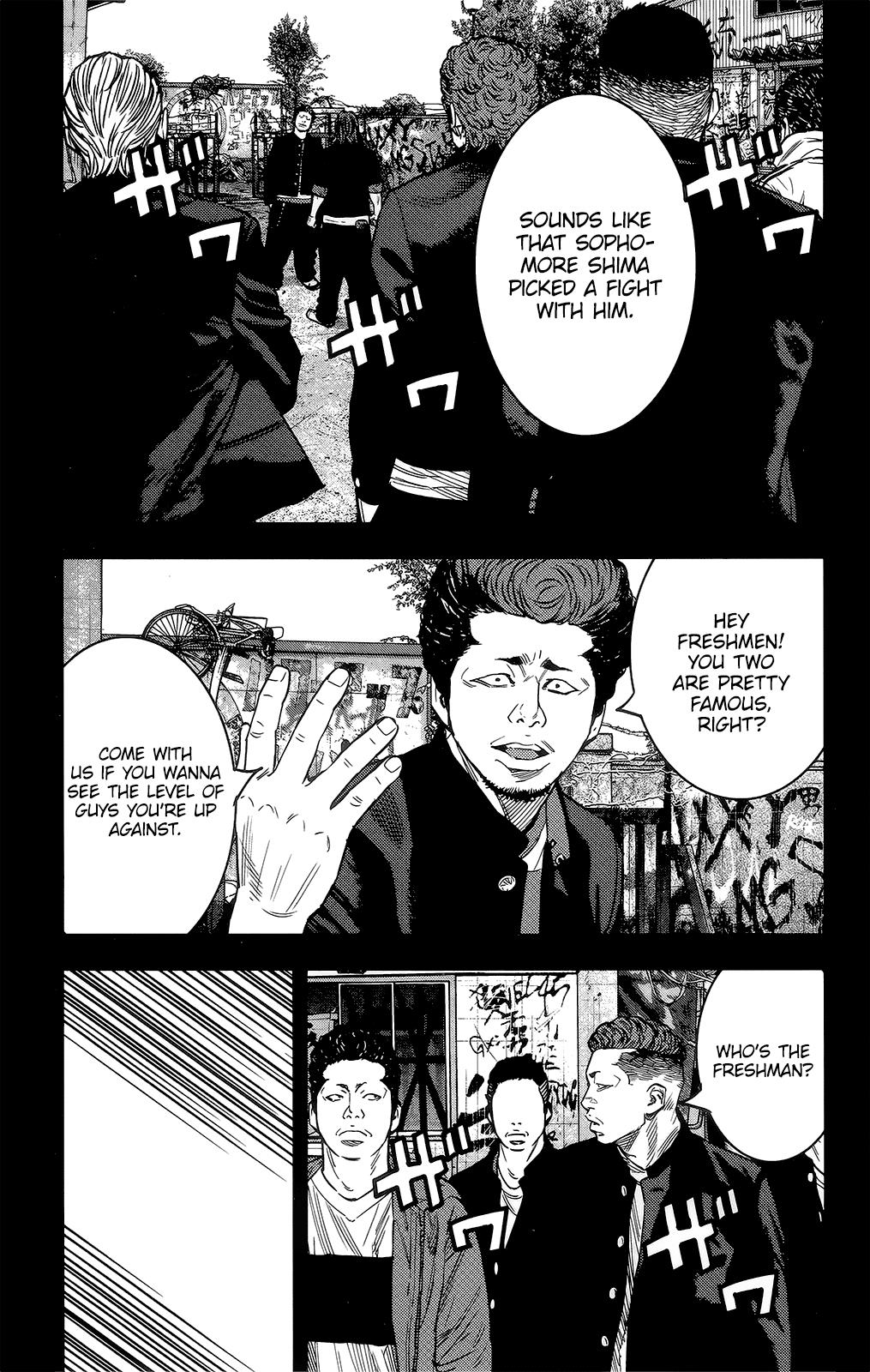 Read Crows Zero II - Suzuran x Houen Manga Online