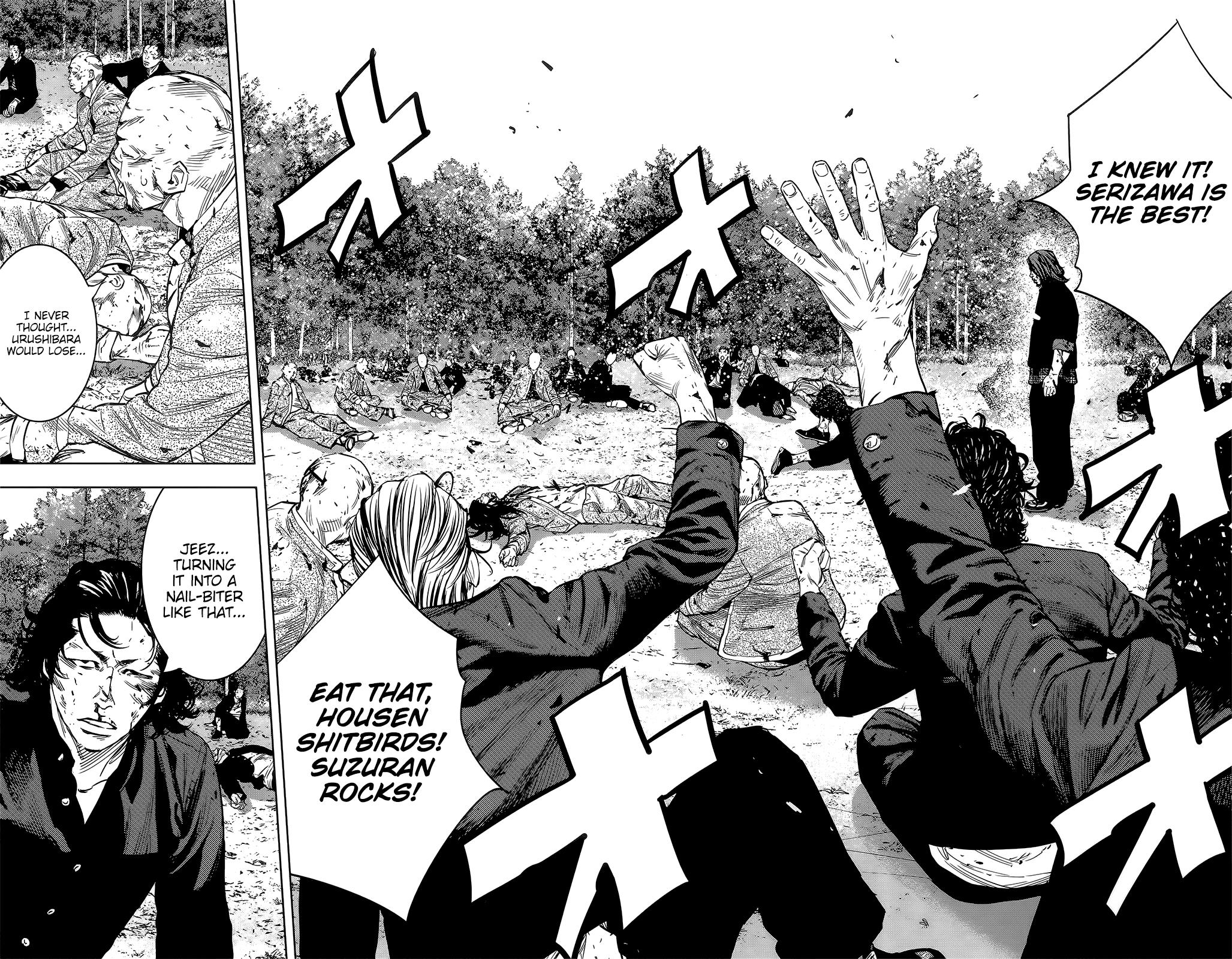 Read Crows Zero II - Suzuran x Houen Manga Online