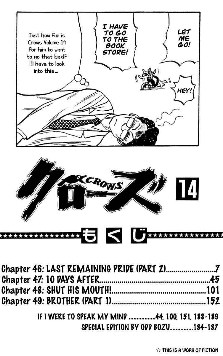 Read Crows Manga Online