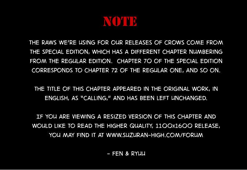 Read Crows Manga Online