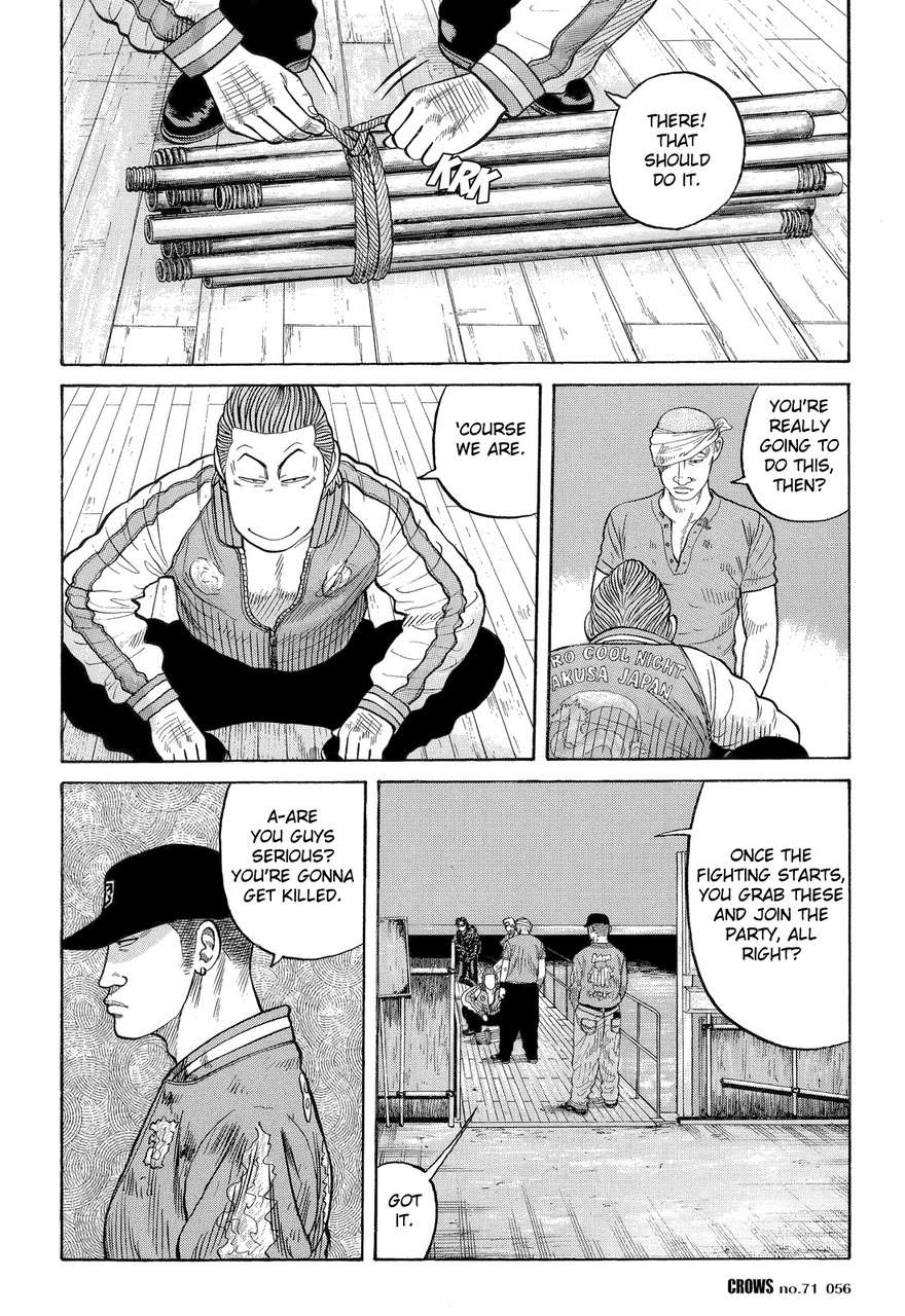 Read Crows Manga Online