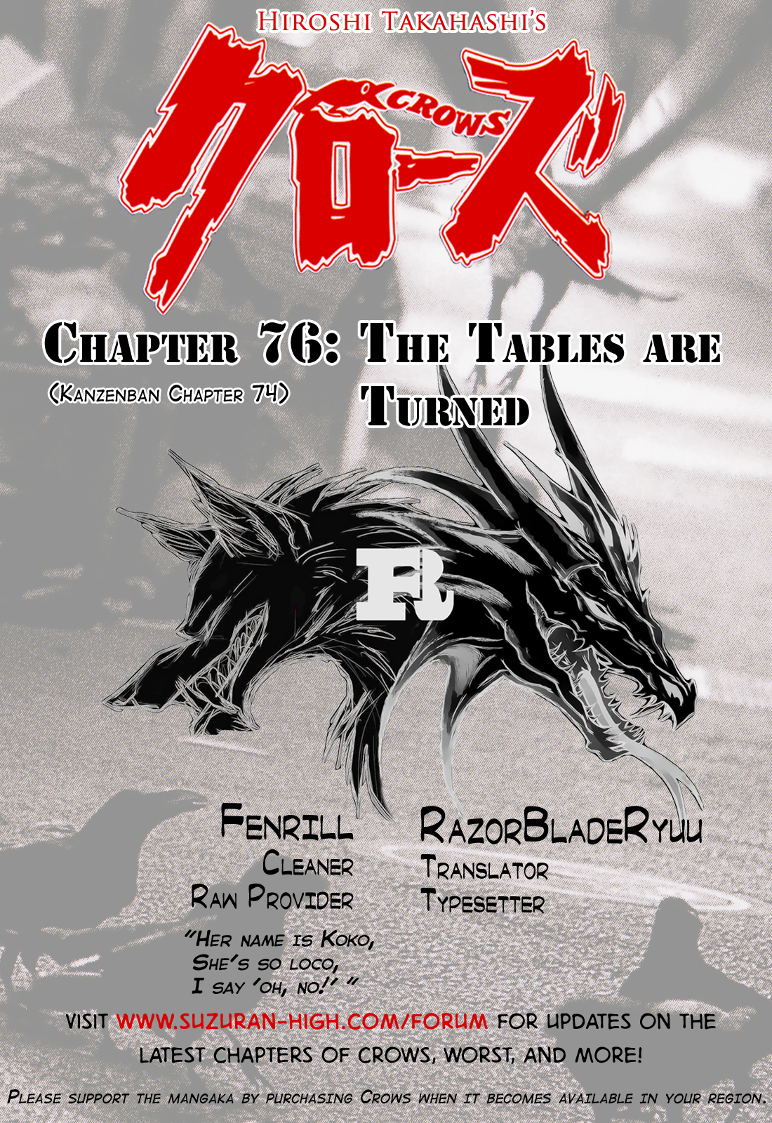 Read Crows Manga Online