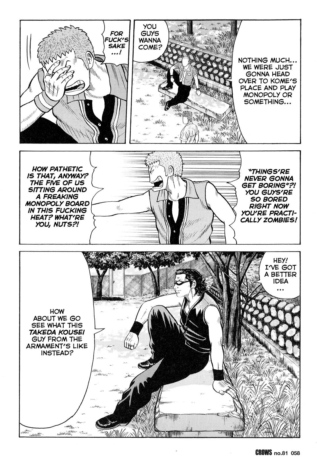 Read Crows Manga Online