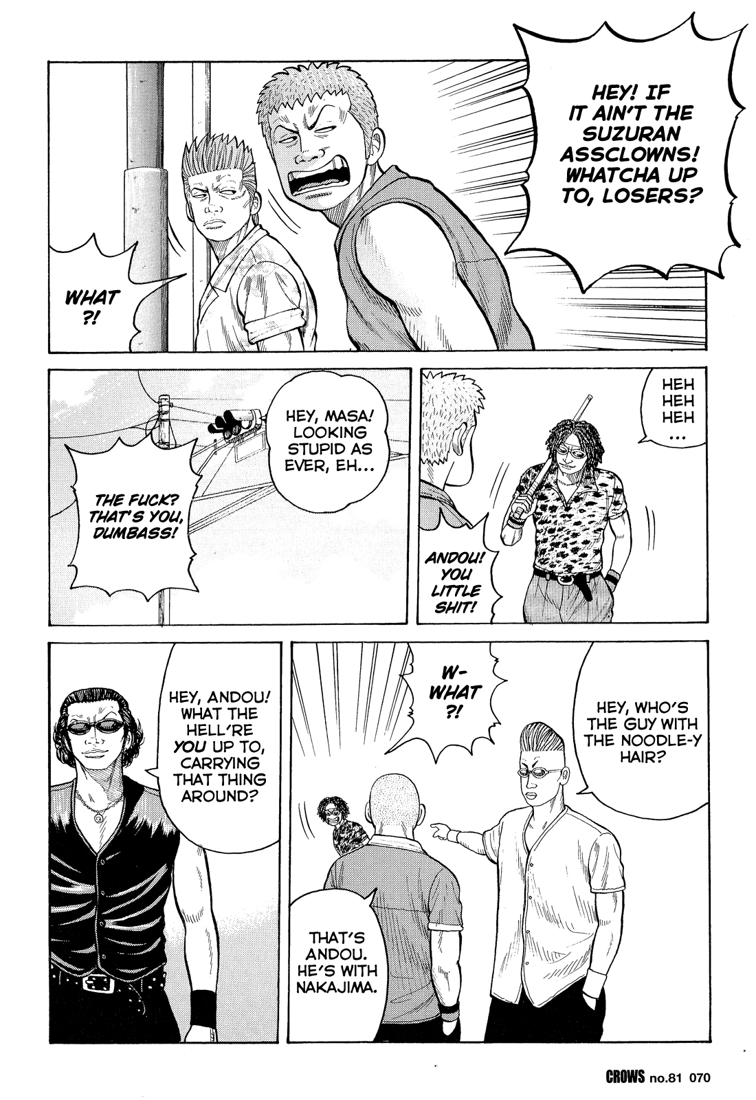 Read Crows Manga Online