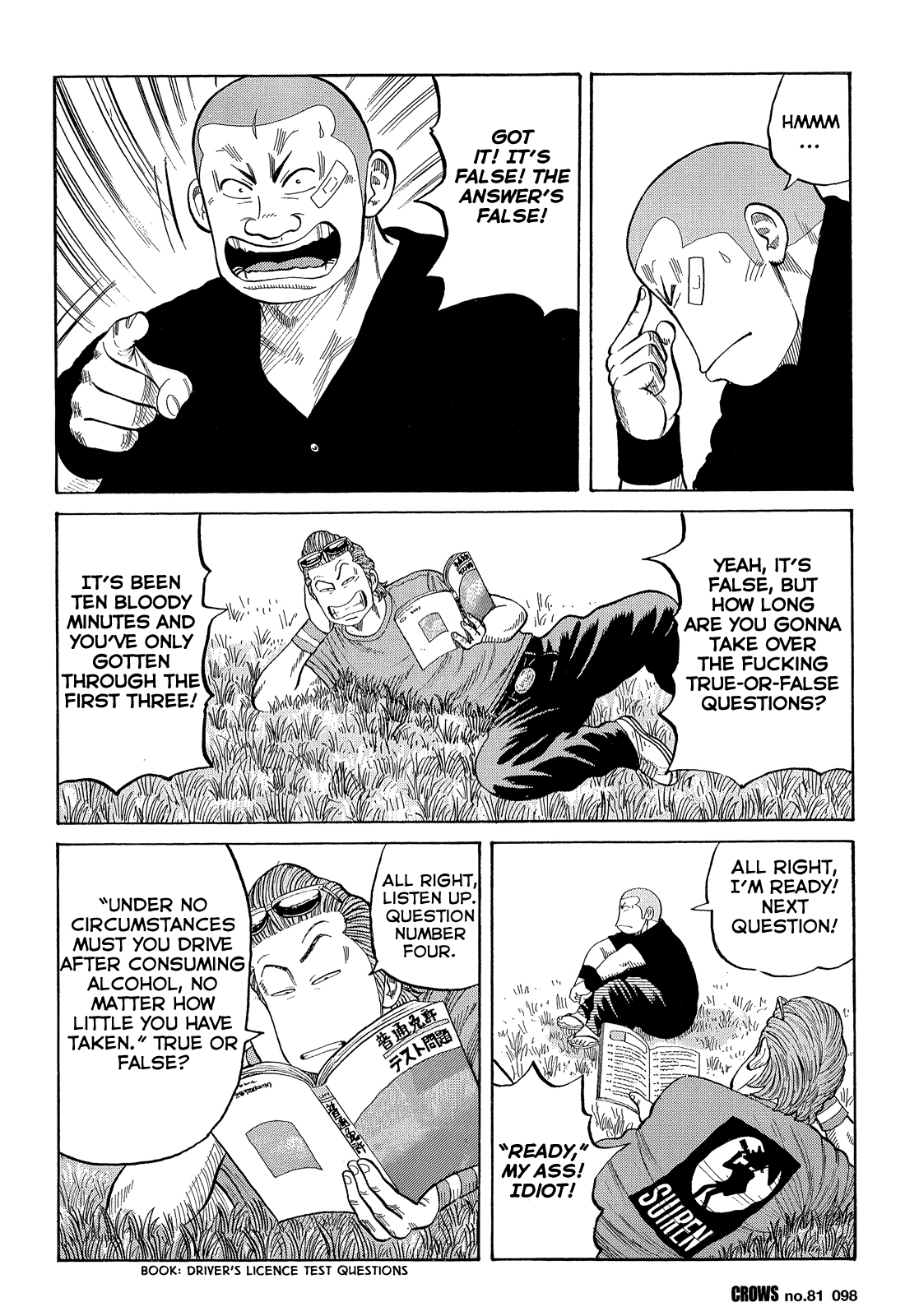 Read Crows Manga Online