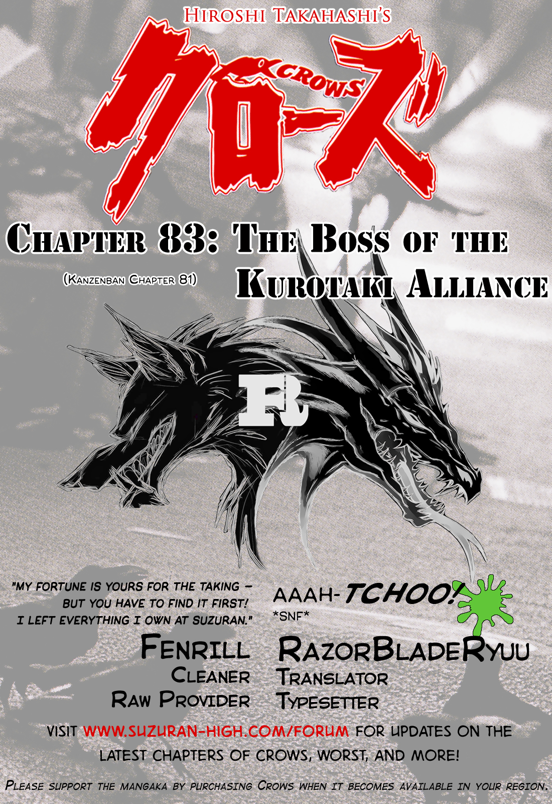 Read Crows Manga Online