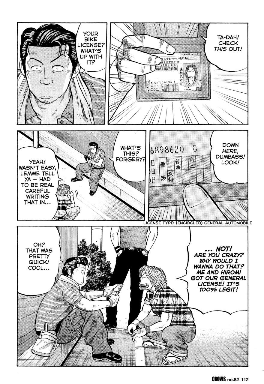 Read Crows Manga Online