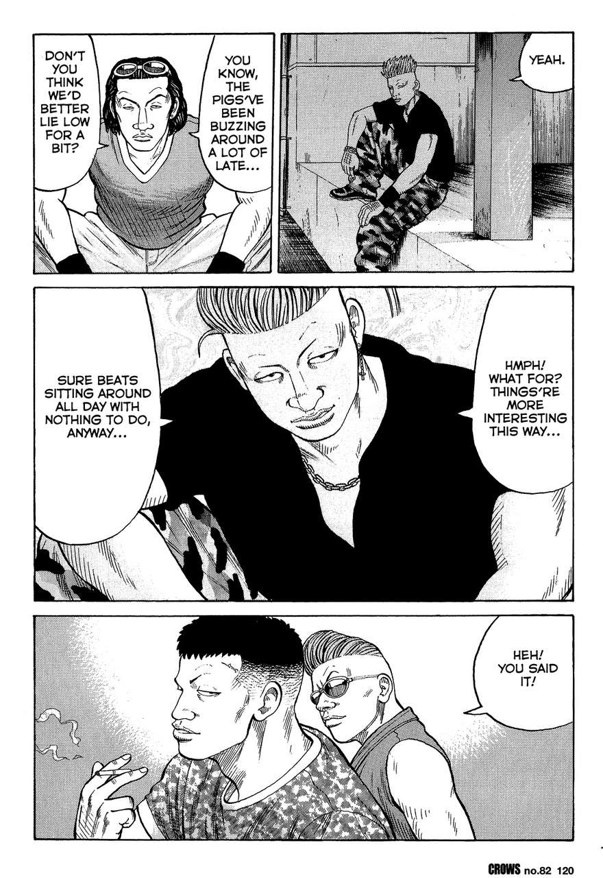 Read Crows Manga Online