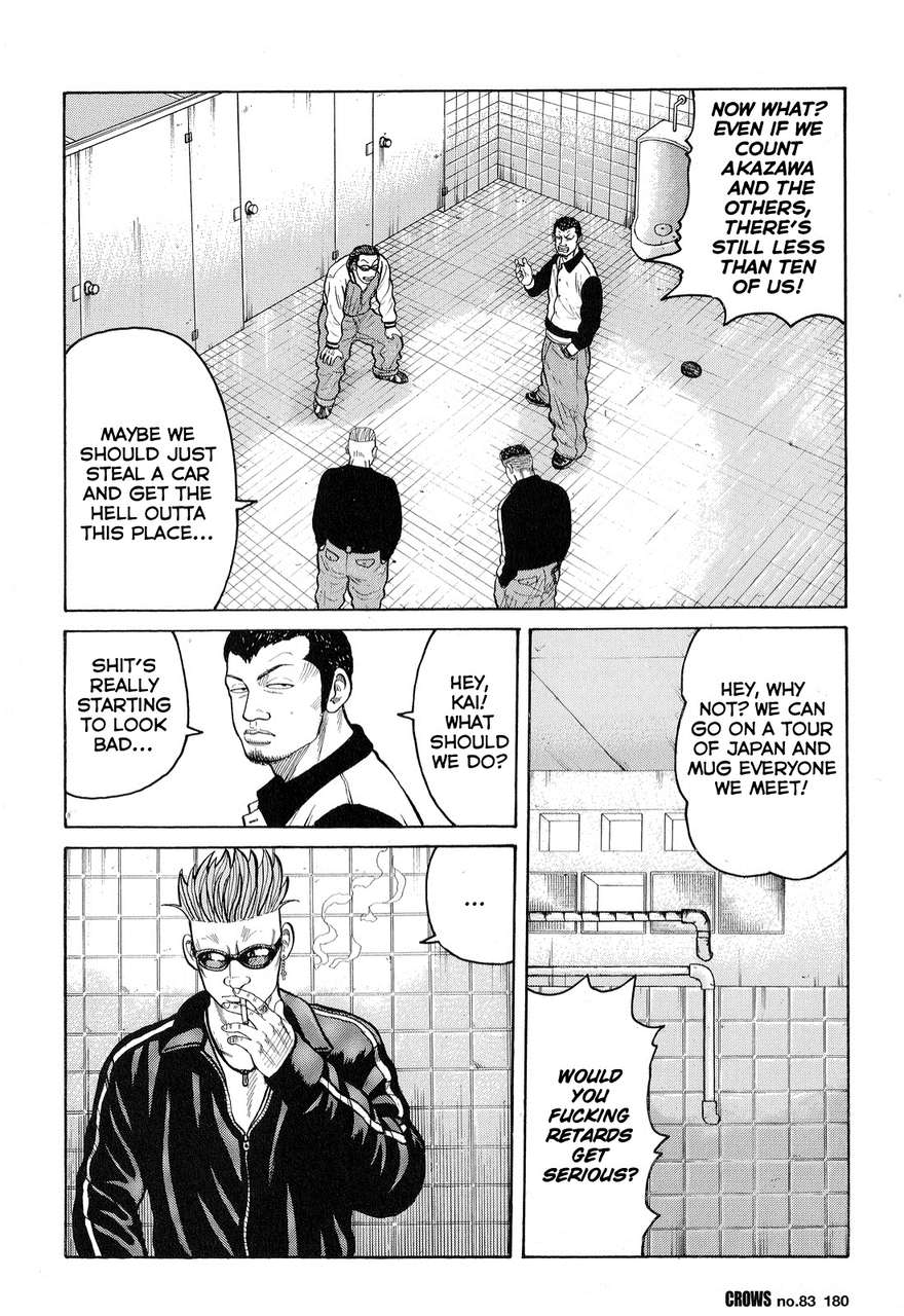 Read Crows Manga Online