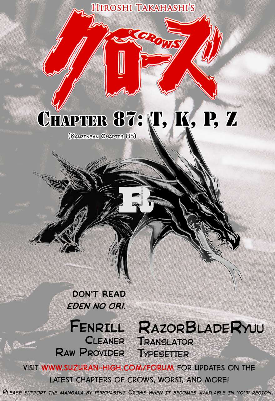 Read Crows Manga Online