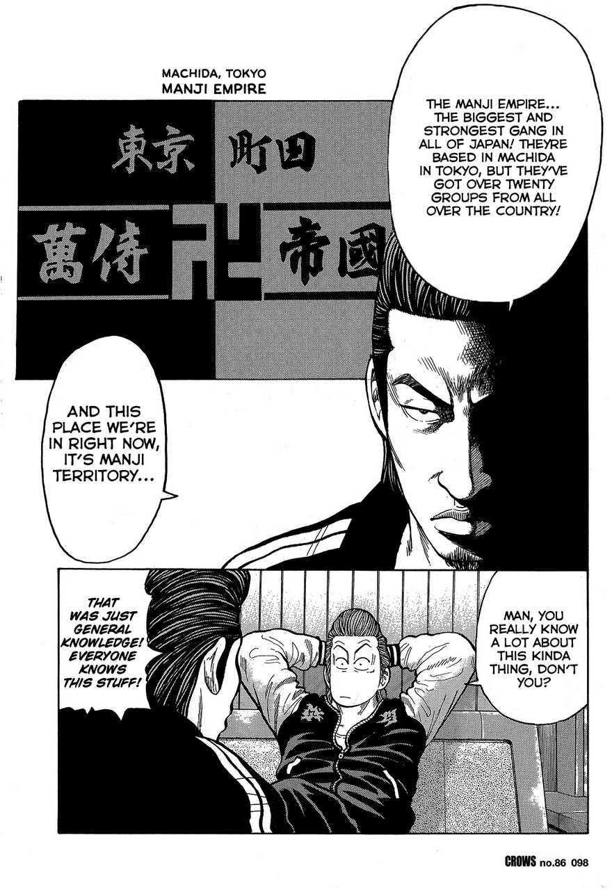 Read Crows Manga Online