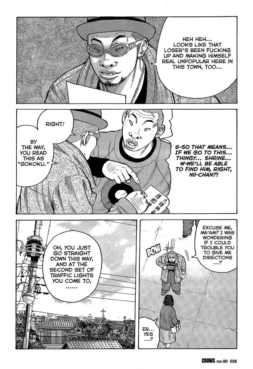 Read Crows Manga Online