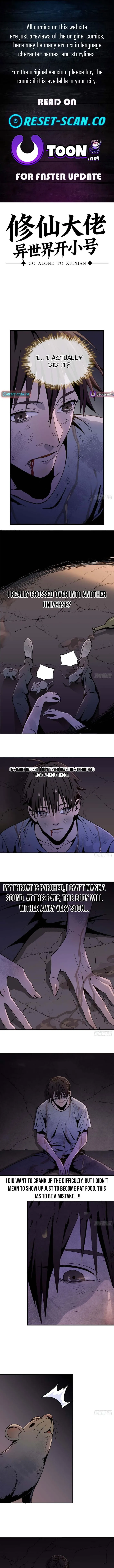 Read Cultivator_s Ascent A Solitary Journey Manga Online