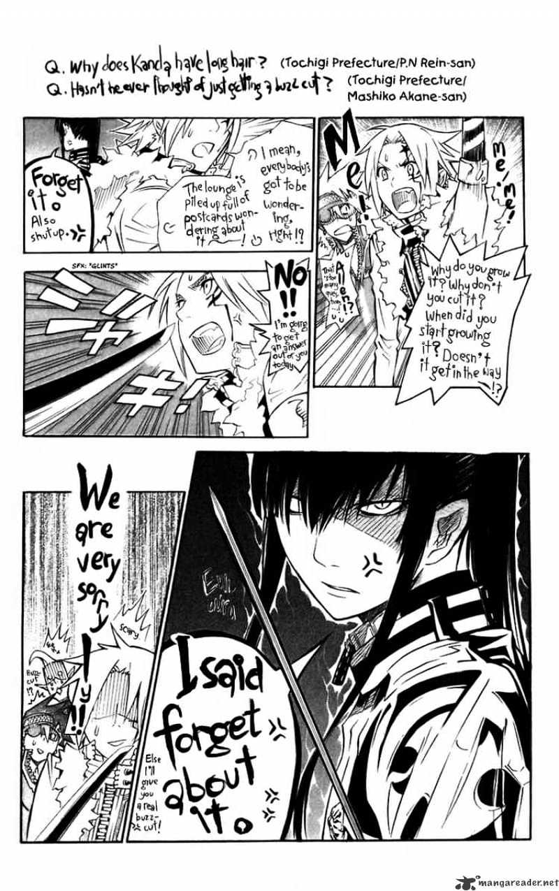 Read D.Gray-man Manga Online