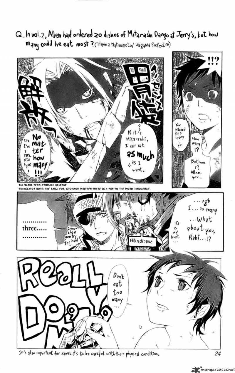 Read D.Gray-man Manga Online