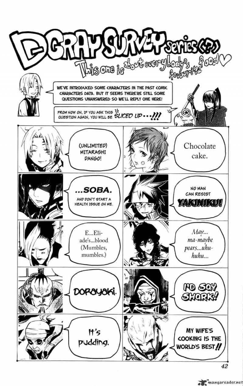 Read D.Gray-man Manga Online
