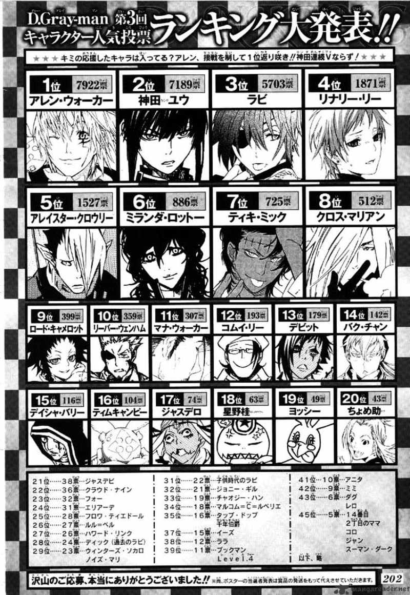 Read D.Gray-man Manga Online