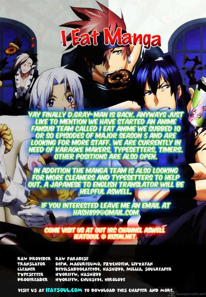 Read D.Gray-man Manga Online