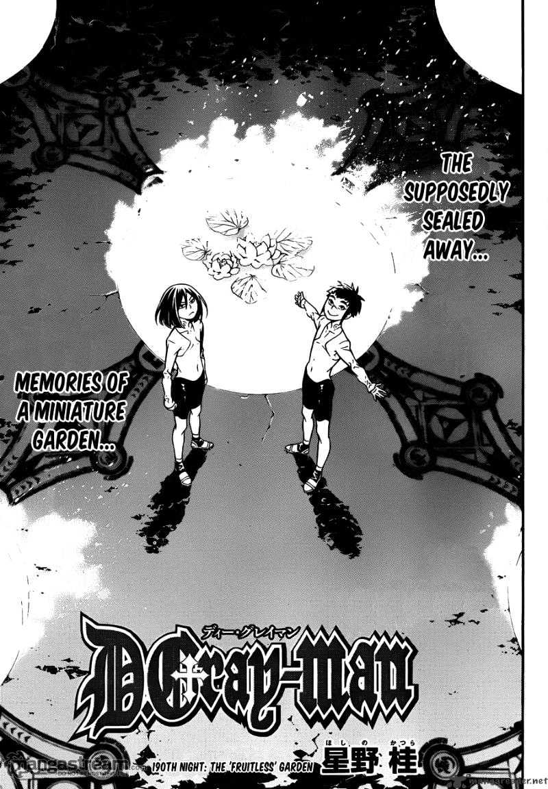 Read D.Gray-man Manga Online