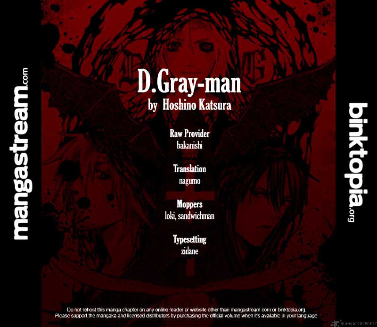 Read D.Gray-man Manga Online