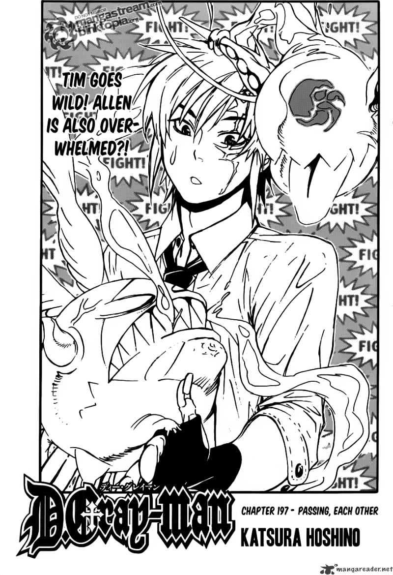 Read D.Gray-man Manga Online