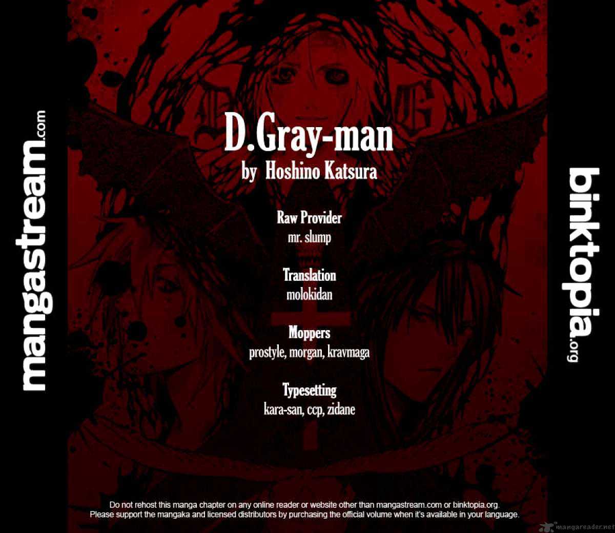 Read D.Gray-man Manga Online