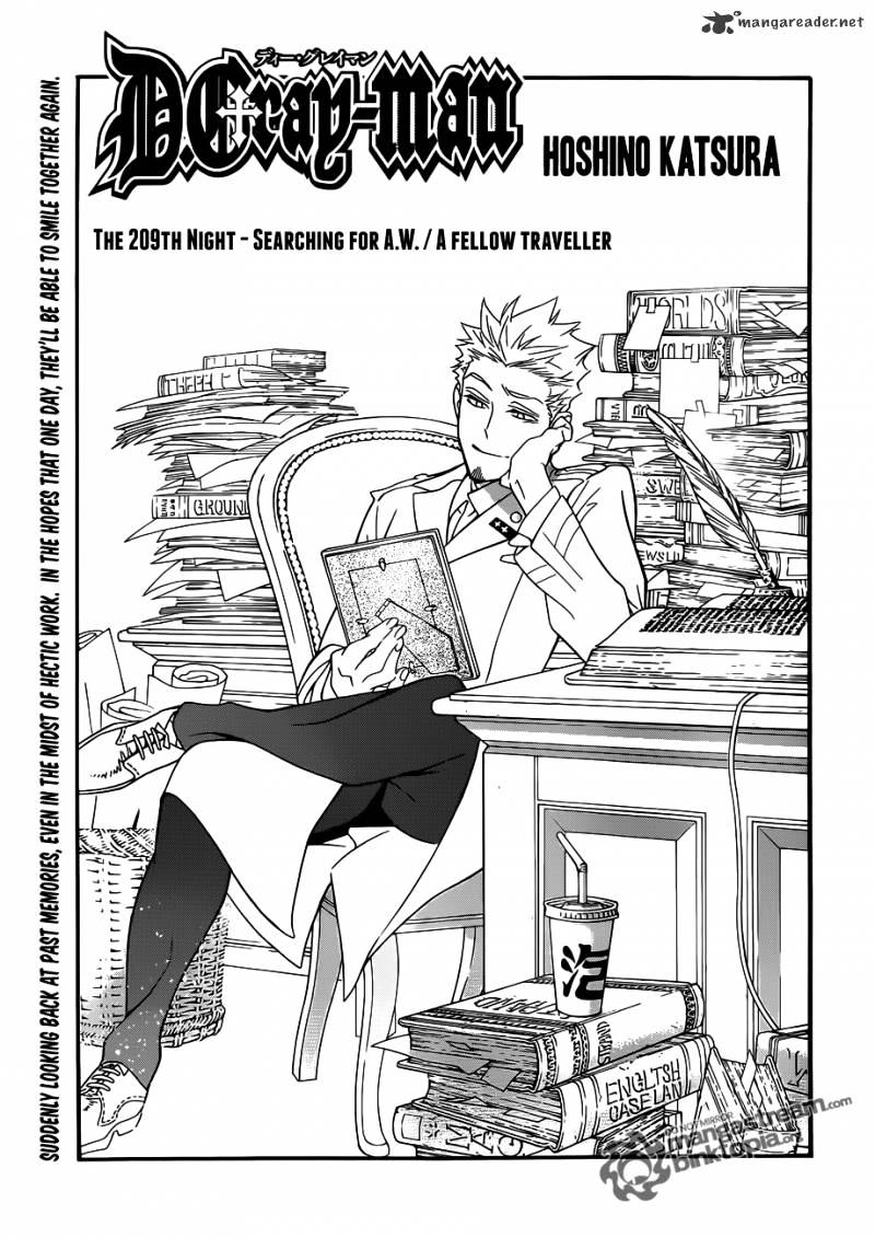 Read D.Gray-man Manga Online