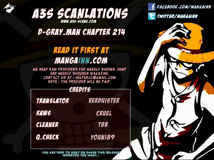 Read D.Gray-man Manga Online