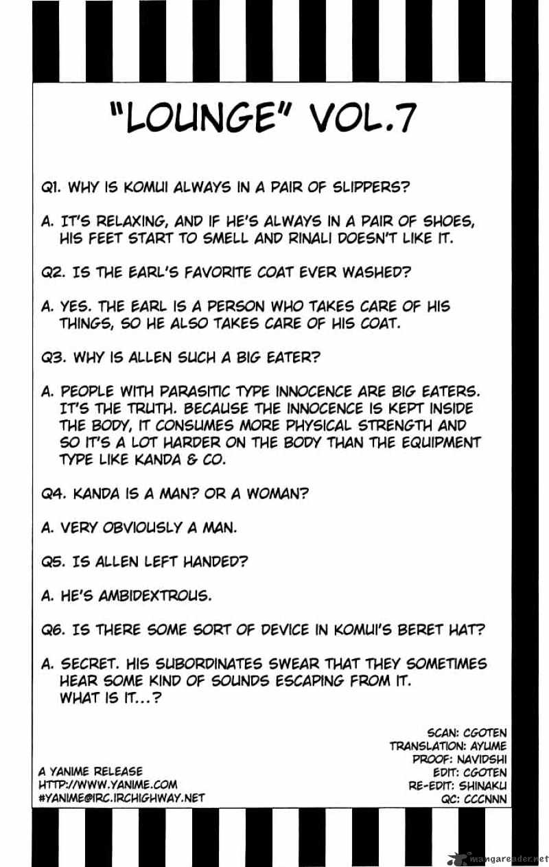 Read D.Gray-man Manga Online