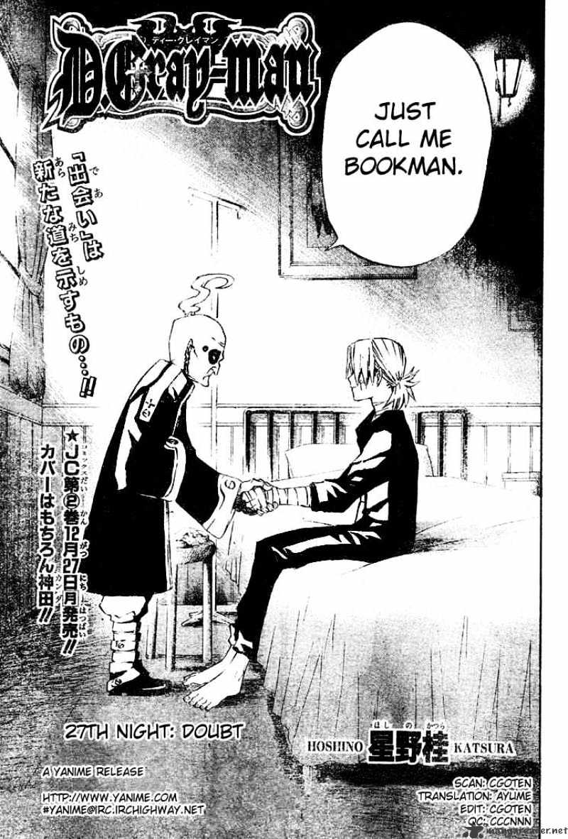 Read D.Gray-man Manga Online